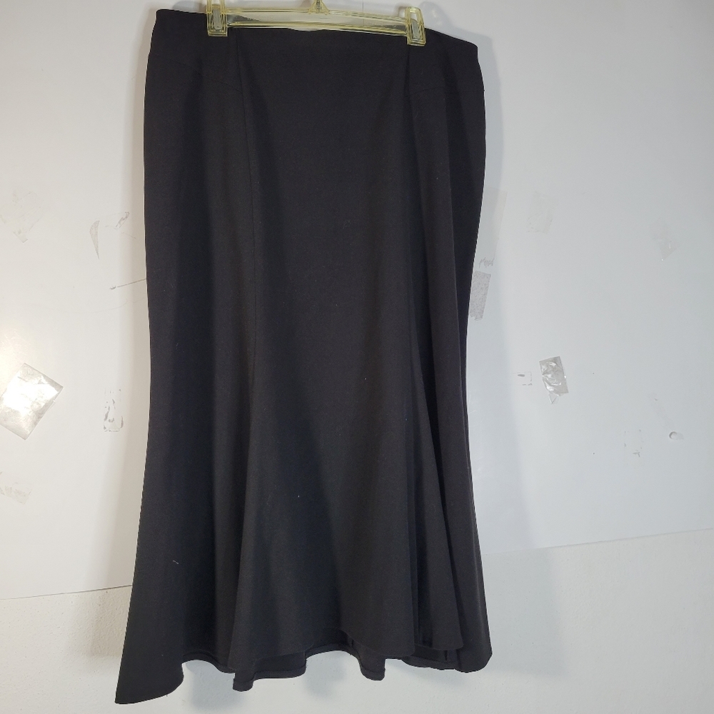 Womens JM Collection Black Tulip Skirt Size 8